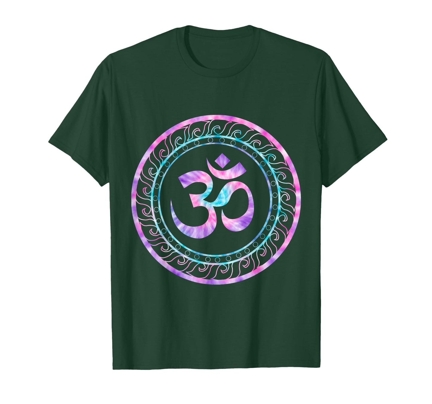 Om Ohm Aum Symbol Spiritual Yoga T-Shirt