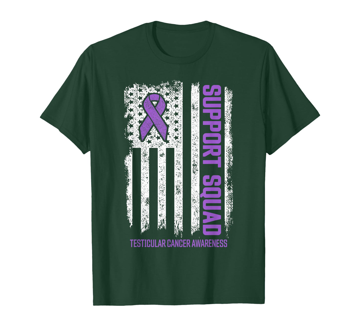 Testicular Cancer Support Squad Testicular Cancer Awareness T-Shirt