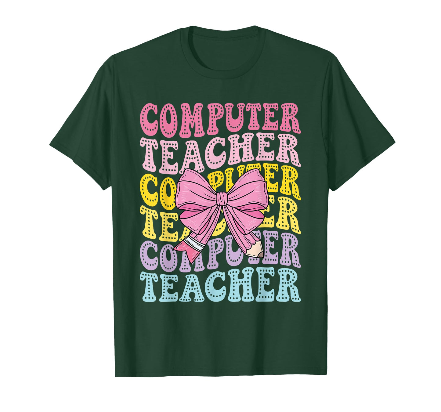 Computer Teacher Science IT Tech Technology Back To School T-Shirt