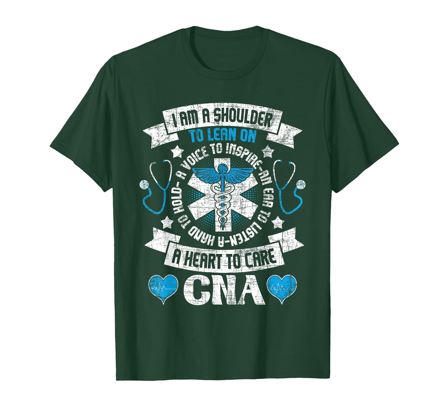 I Am A Shoulder To Lean On - CNA Certified Nursing Assistant T-Shirt