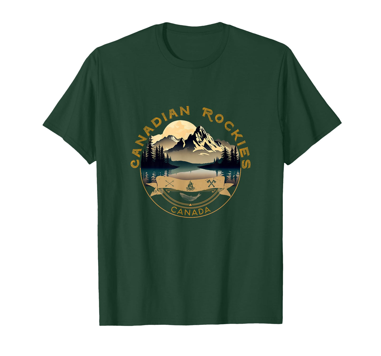 Canadian Rockies Vacation Apparel Canadian Rockies Souvenir T-Shirt