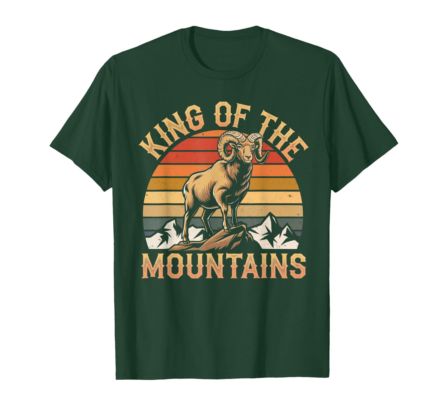 Big Horn Sheep – Iconic Western Wildlife Design T-Shirt