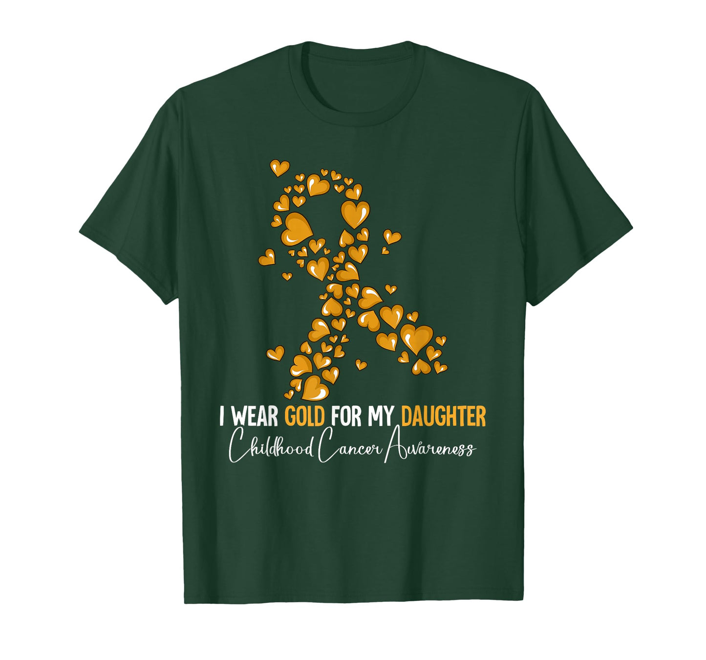 Daughter Childhood Cancer Awareness T-Shirt