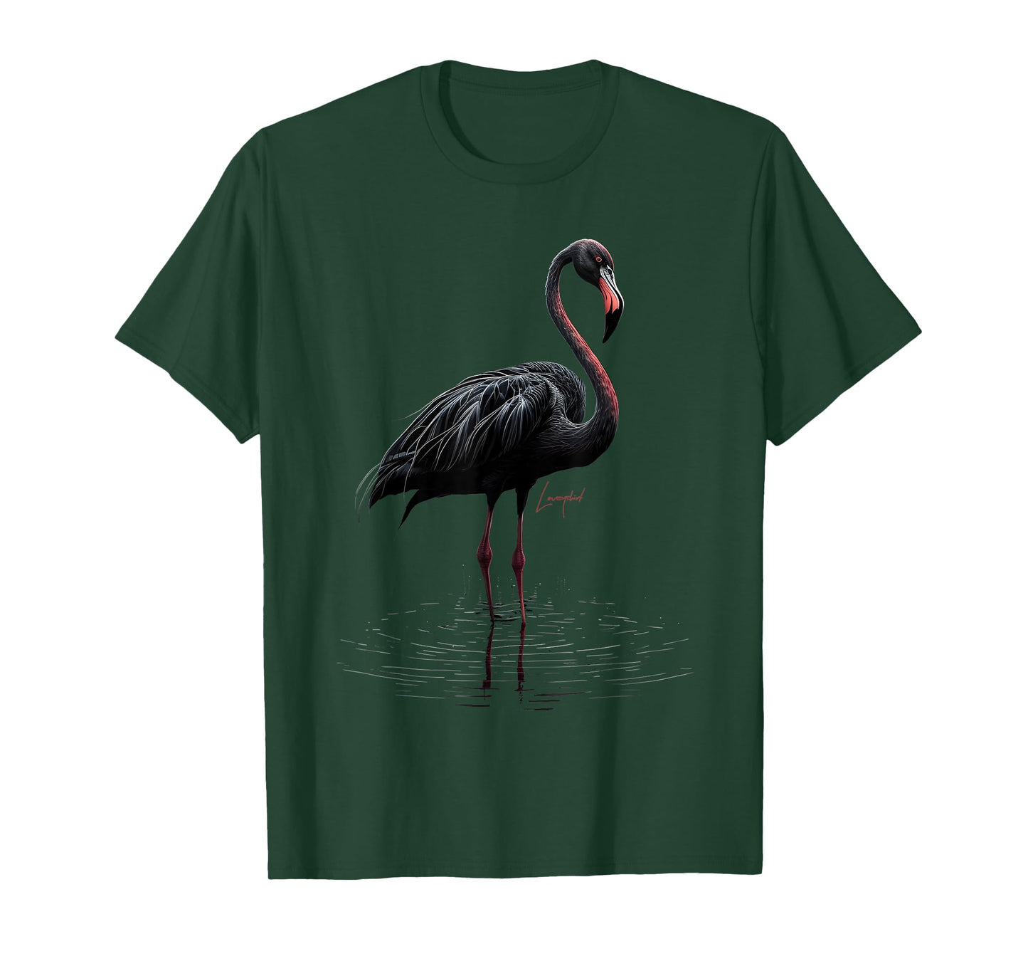 Flamingo in the Dark - Flamingo fans T-Shirt