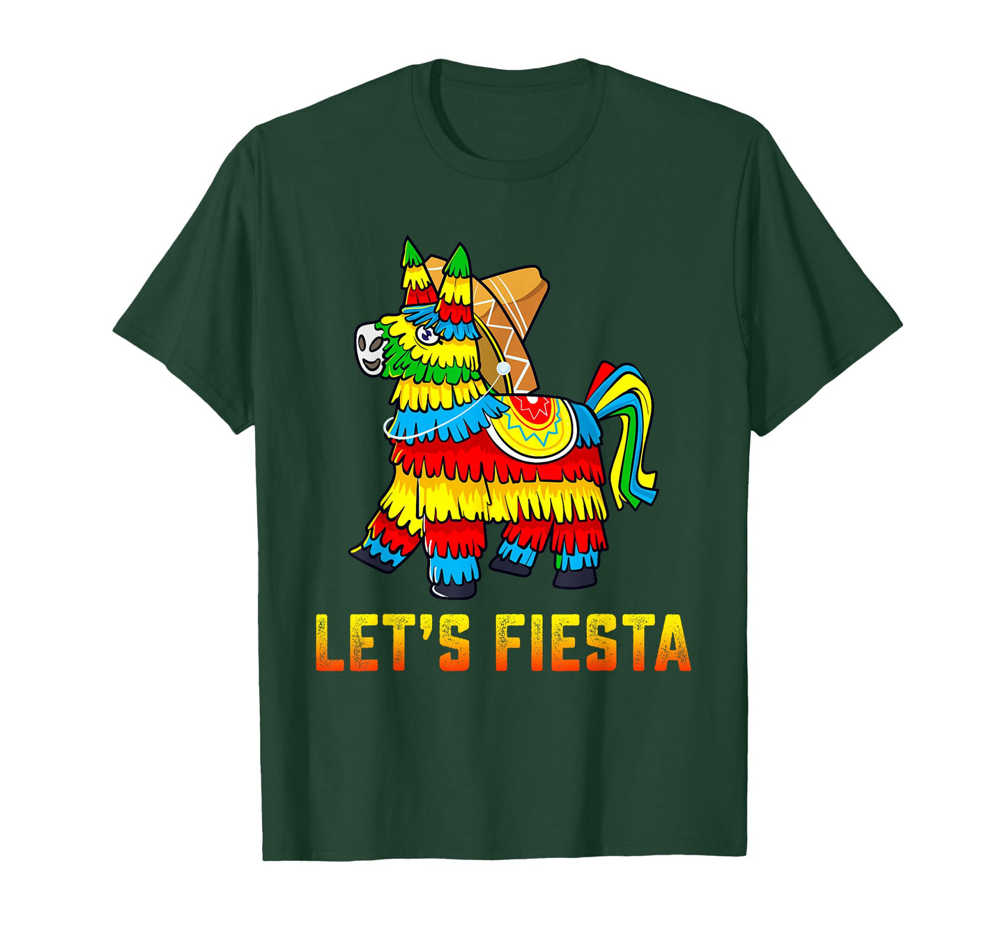 Let's Fiesta Pinata Cinco De Mayo Party Mexican T-Shirt
