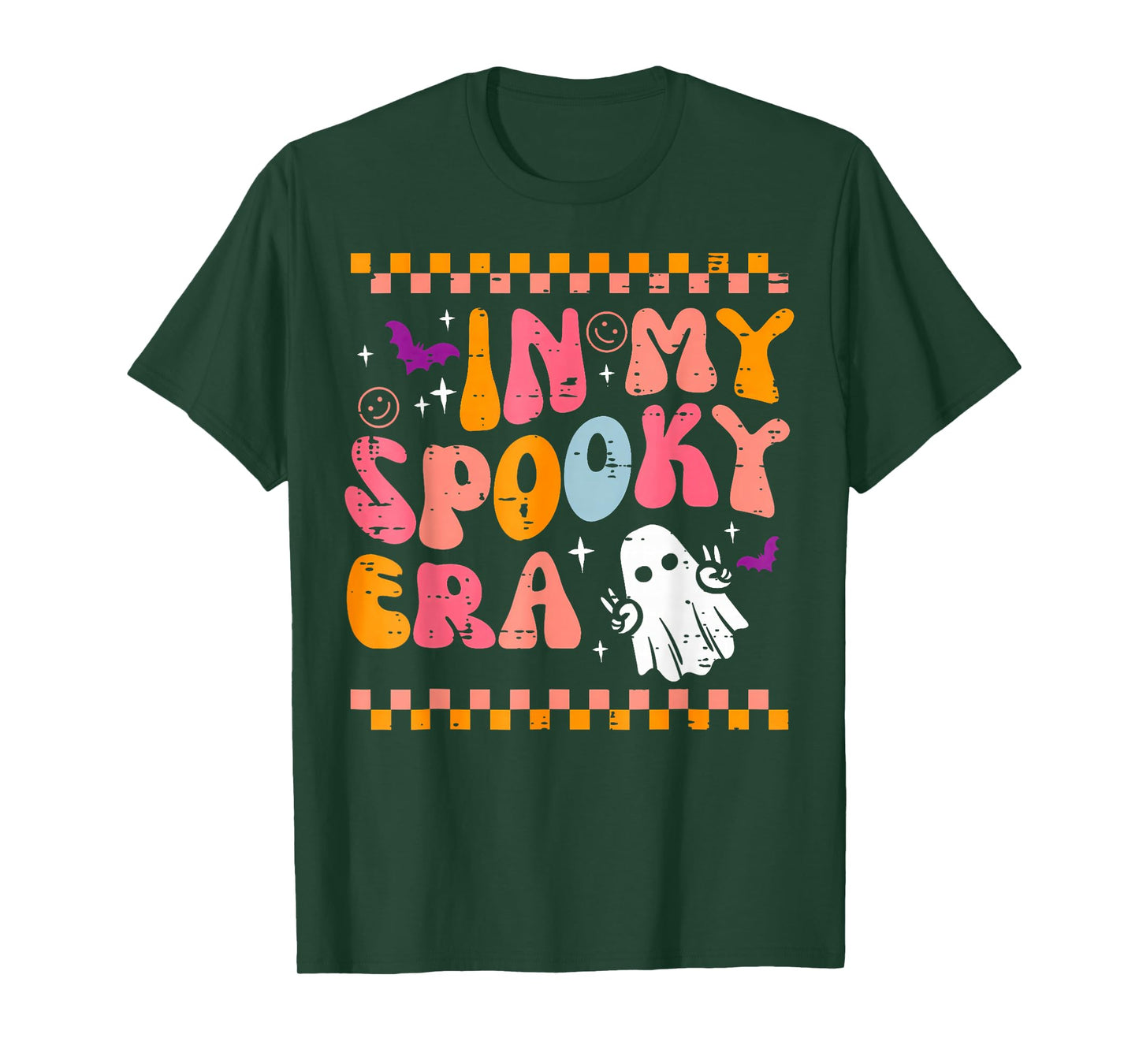 Halloween My Spooky Era Retro Costume Groovy Men Women Kids T-Shirt