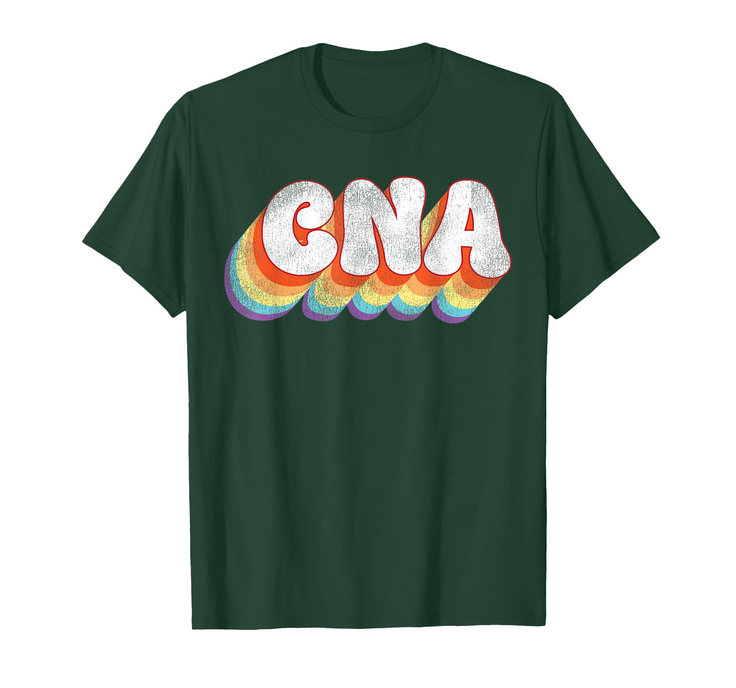 CNA Nurse Certified Nursing Assistant Retro Vintage Cna T-Shirt