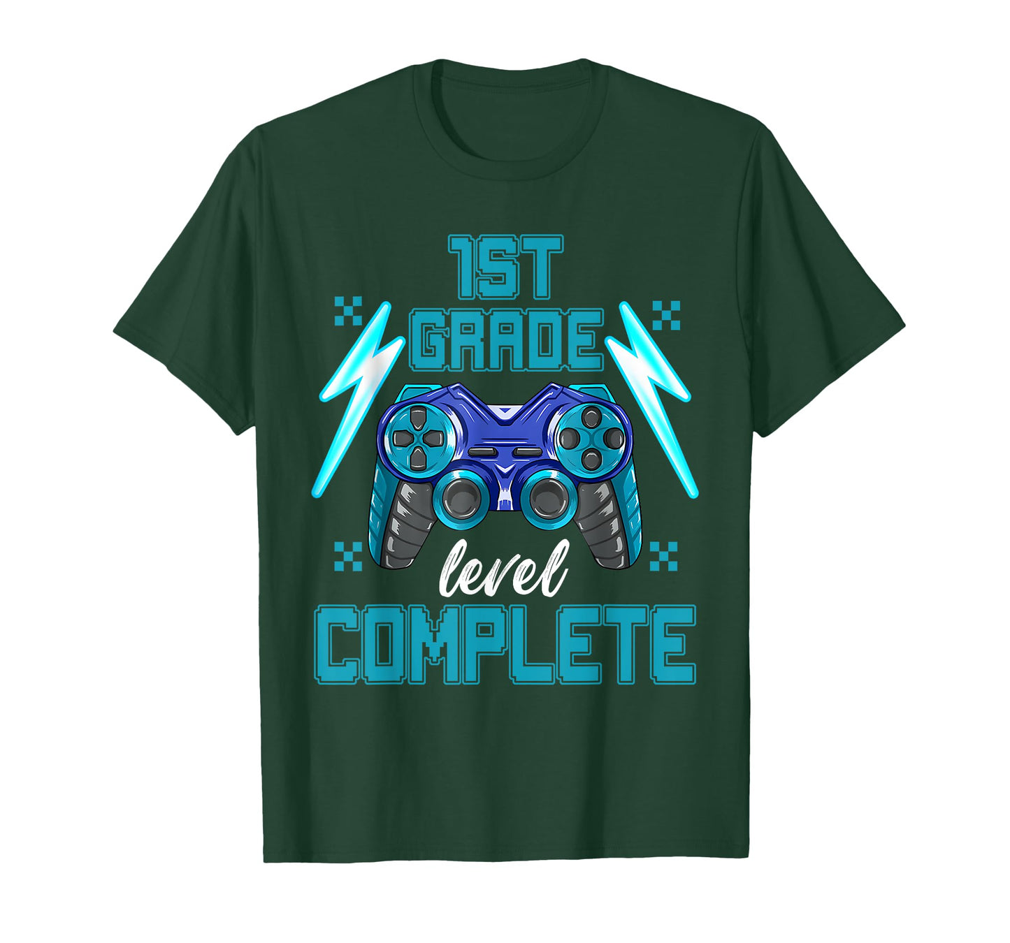 1st Grade Level Complete Video Game Last Day Of School Boys T-Shirt