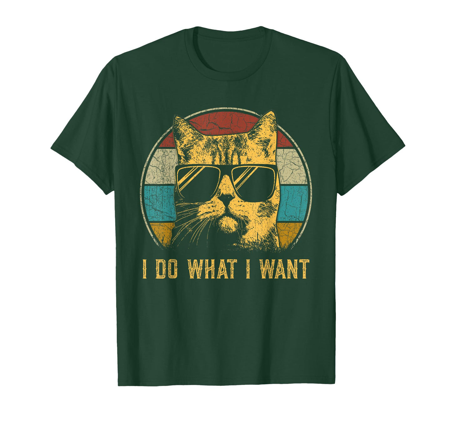 Cat themed for women men funny I do what I want cat T-Shirt
