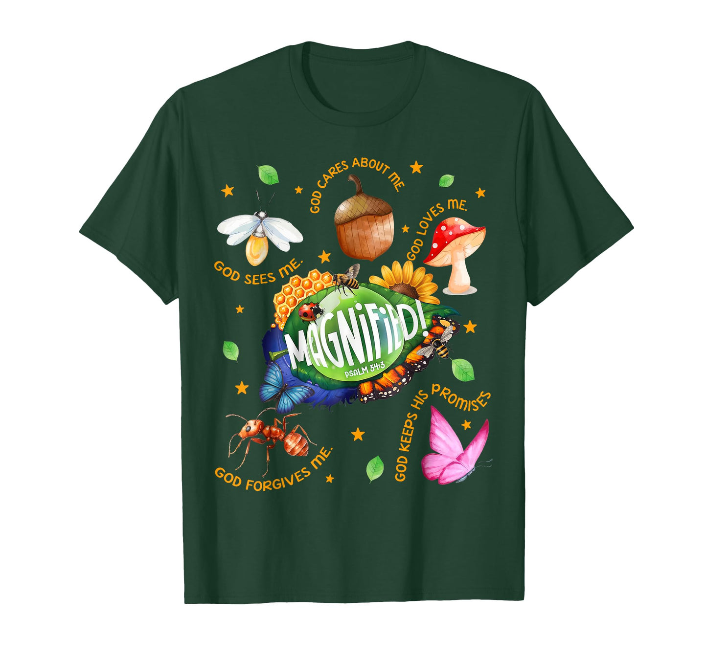 Magnified VBS 2025 Discovering the Bigness of God Christian T-Shirt