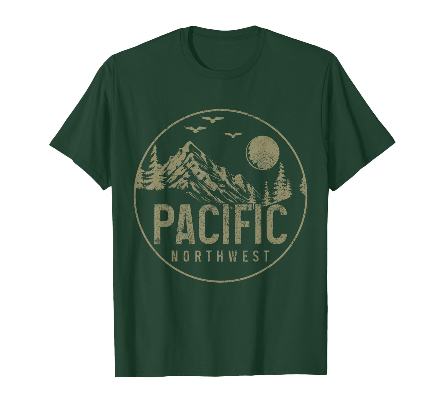 PNW Pacific Northwest Oregon Washington Nature Outdoor T-Shirt