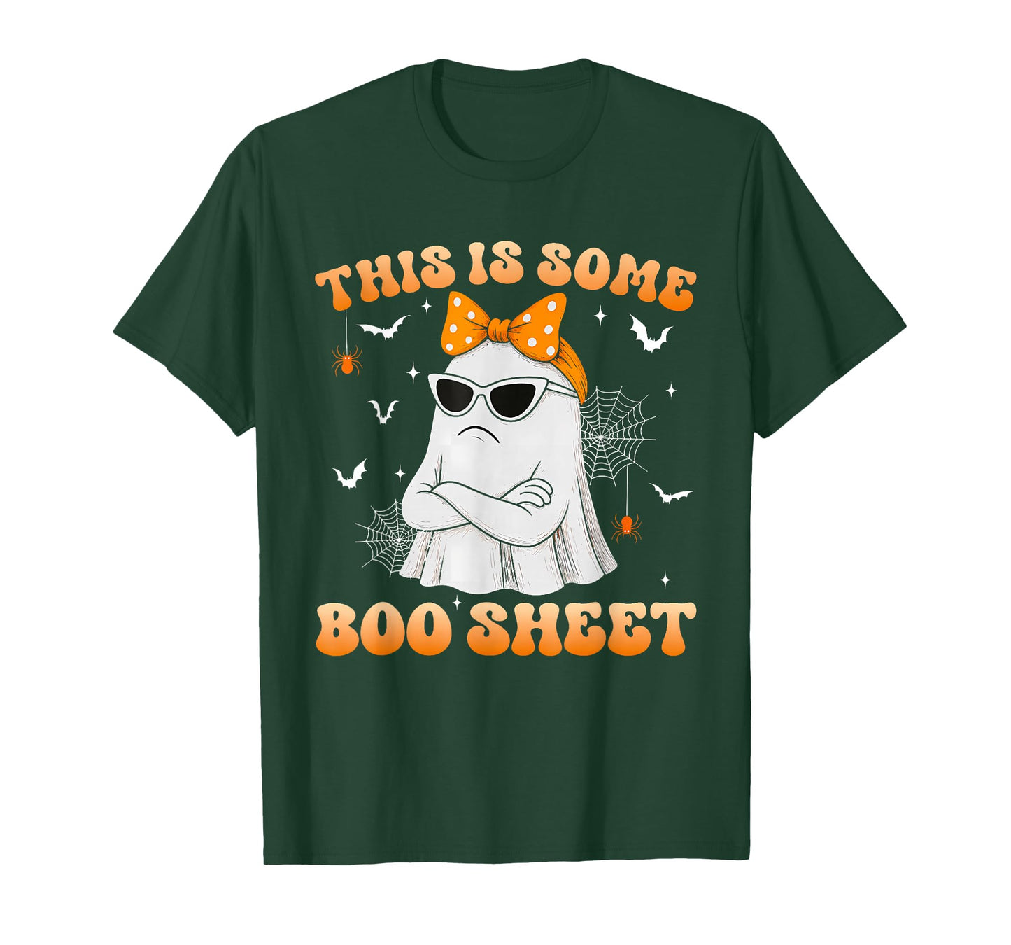 This is Some Boo Sheet Womens Shirt Cute Ghost Halloween T-Shirt