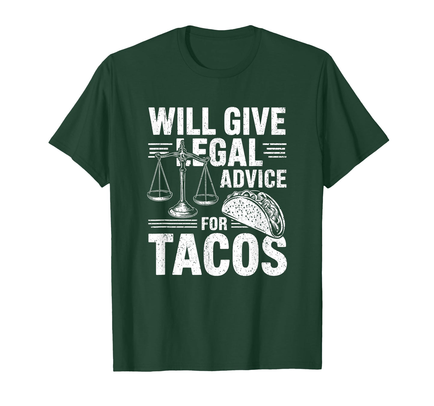 Attorney Taco Meme Funny Humor T-Shirt