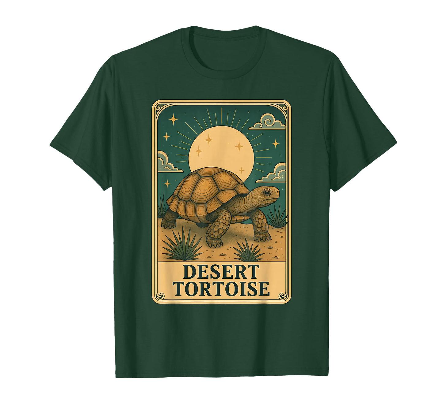 Desert Tortoise Tarot Card T-Shirt