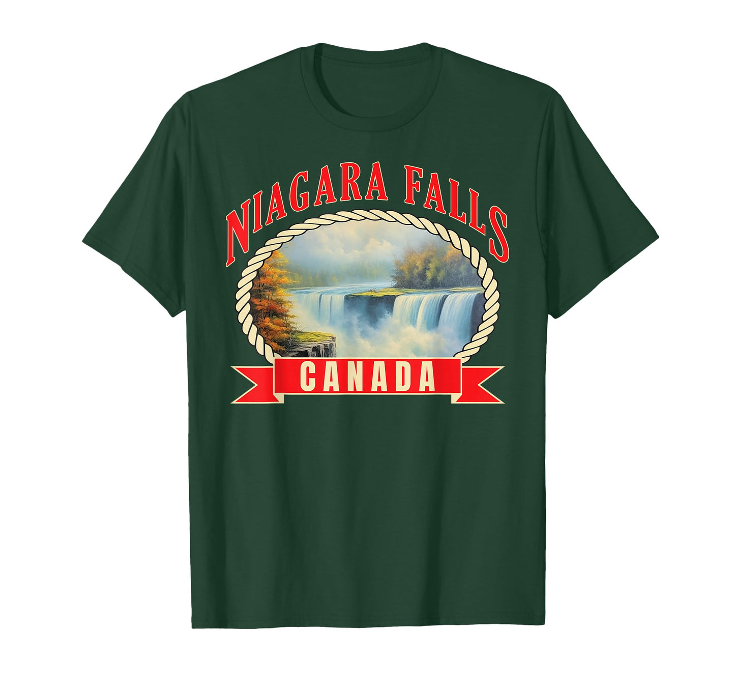 Niagara Falls Canada USA Nature river T-Shirt