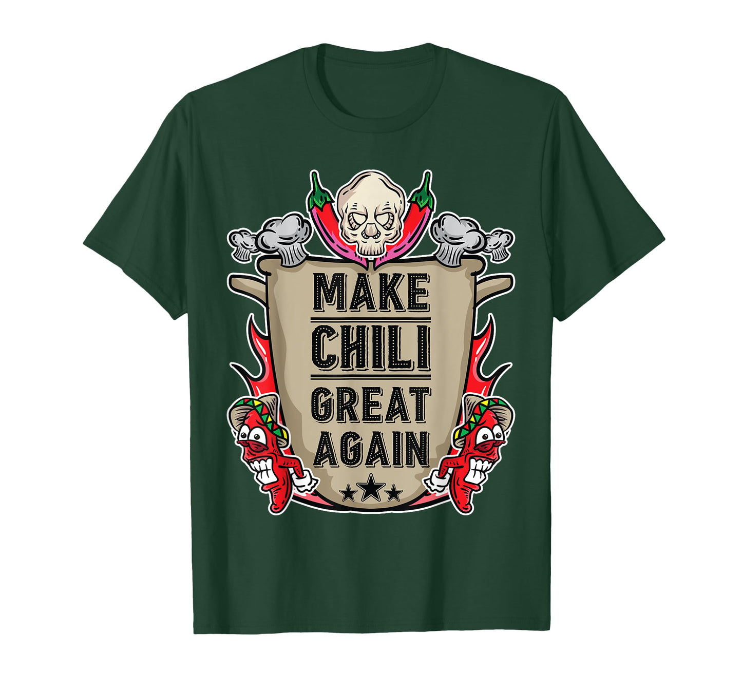 Make Chili Great Again Chili Cook Off Competition Team T-Shirt