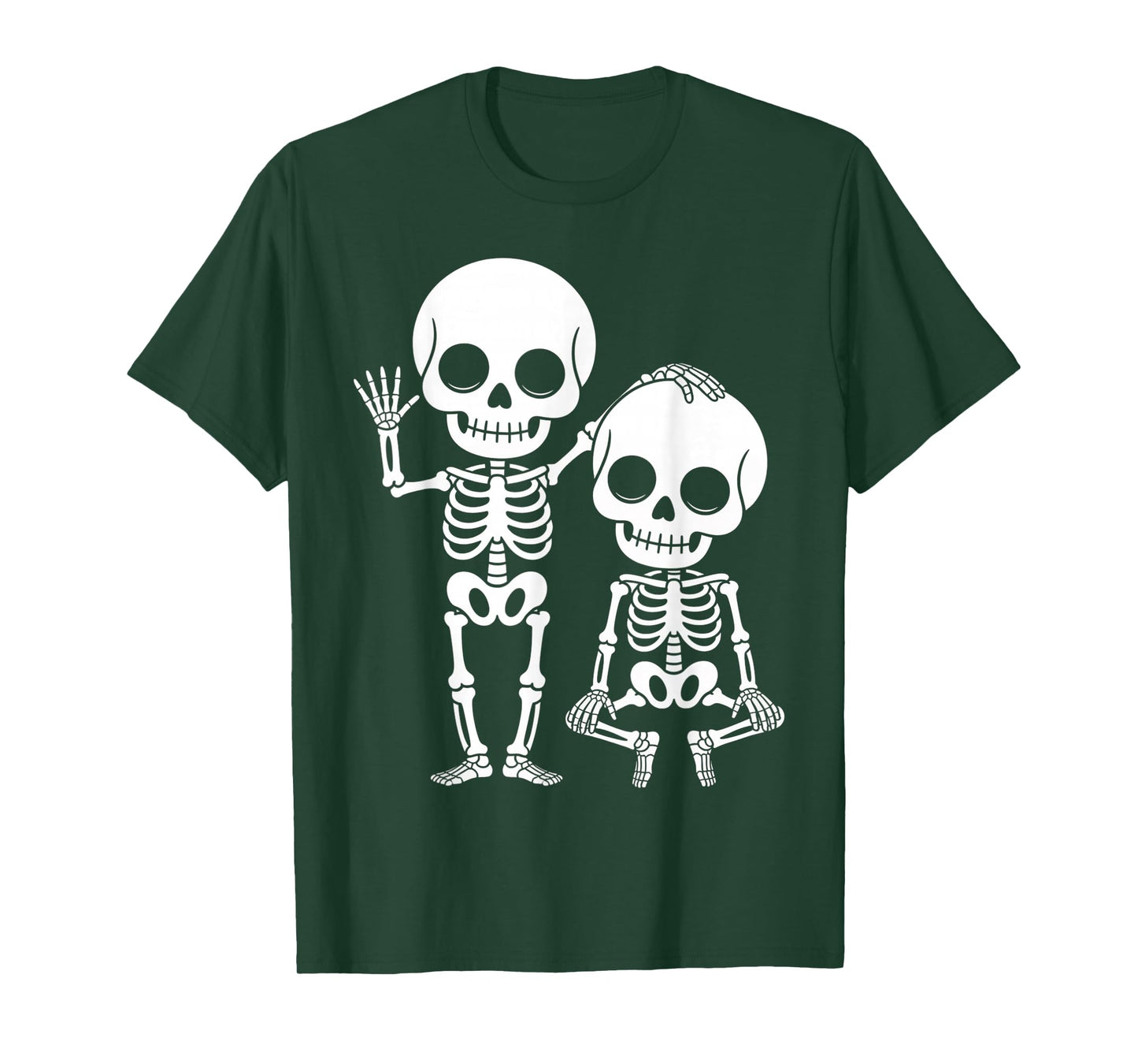 Halloween Party Skeletons Spooky Fun T-Shirt