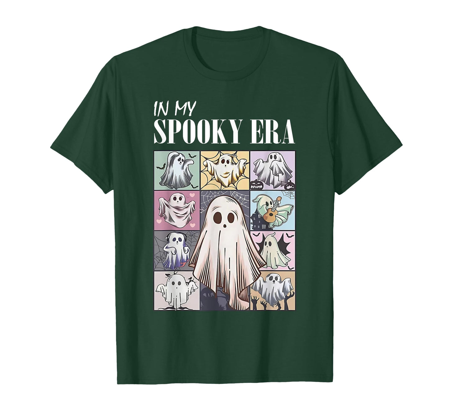In My Spooky Era Spooky Season Funny Ghost Halloween T-Shirt