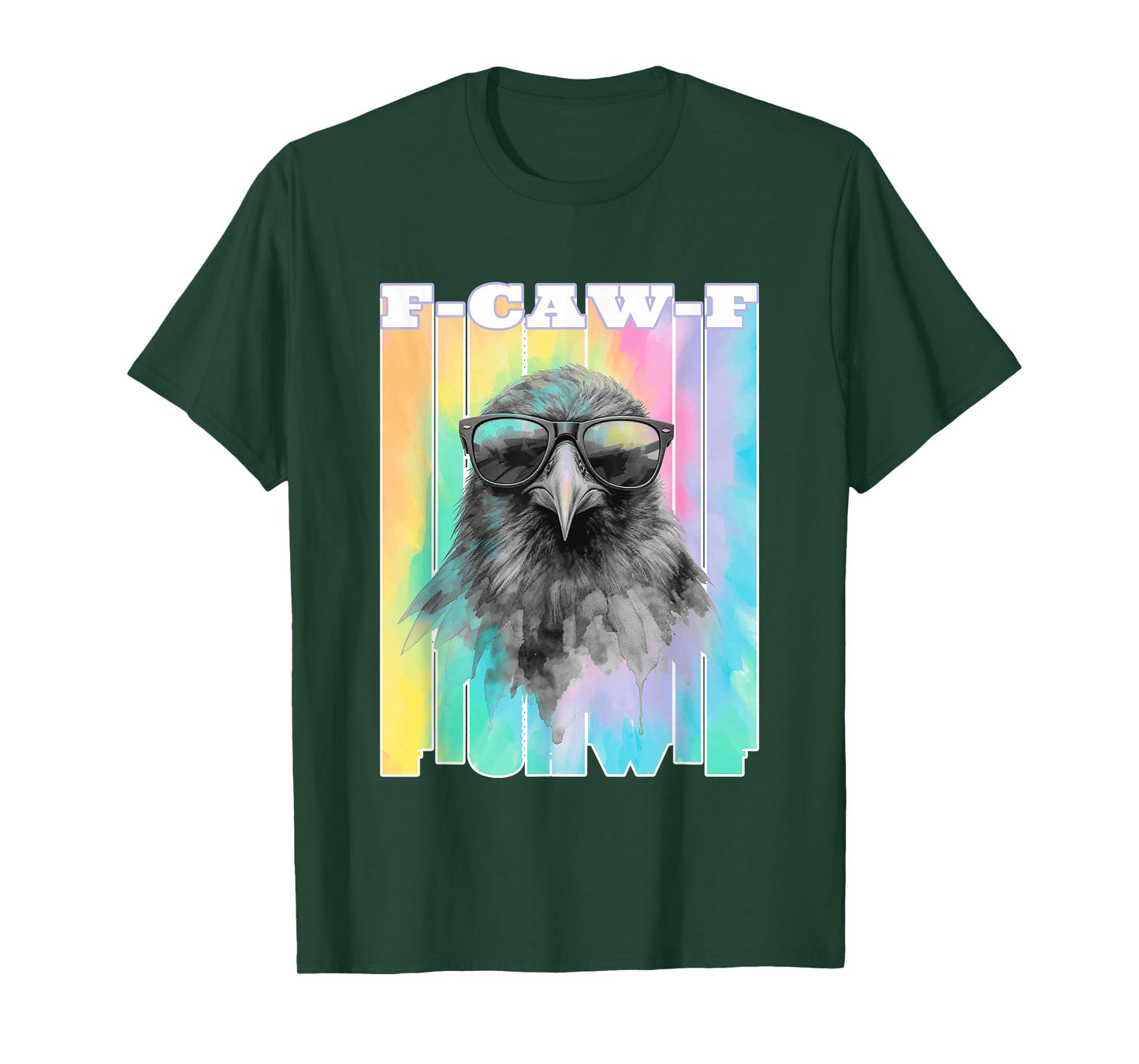 F-Caw-F Funny Crow Raven Men Women T-Shirt