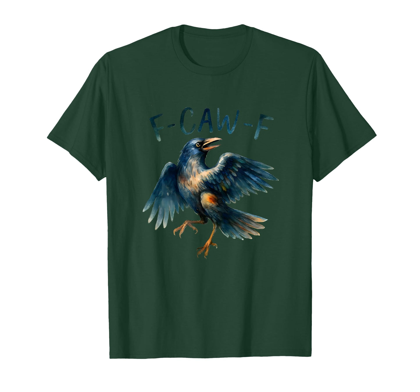 F-CAW-F Raven Shirt | Funny Crow Meme Tee T-Shirt