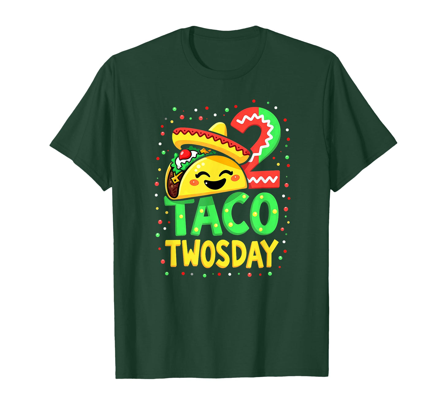 Cinco De Mayo Taco Twosday 2nd Birthday Party T-Shirt