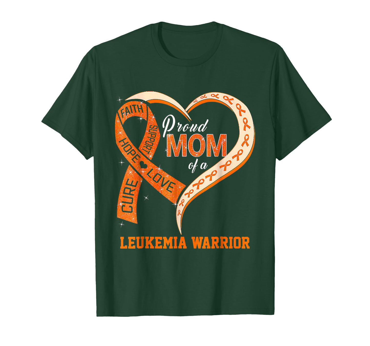 Leukemia Awareness Proud Mom Of A Leukemia Warrior T-Shirt