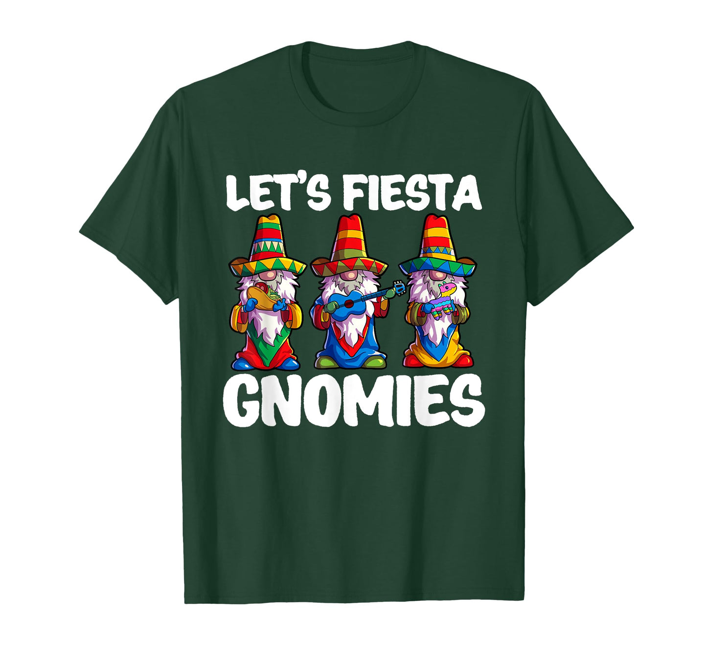 Cinco de Mayo Shirt Gnomes Women Mexican Taco Lover T-Shirt