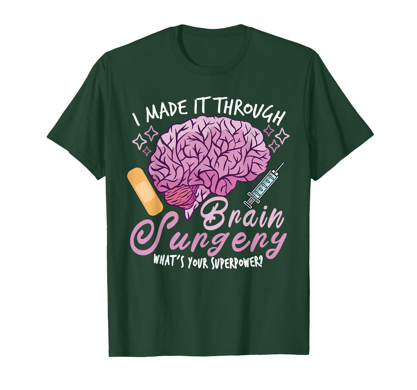 Brain Surgery Joke Brain Operation Traumatic Brain Injury T-Shirt
