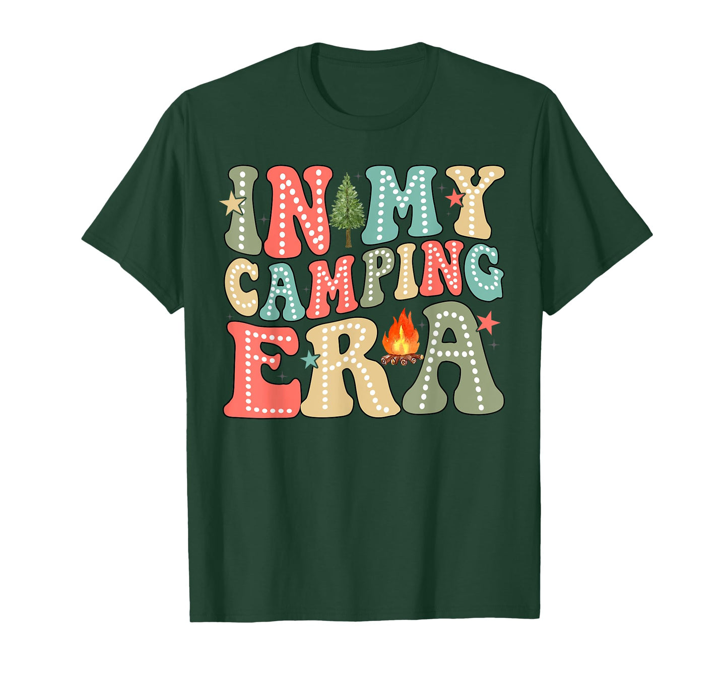 In My Camping Era Cute Camping Lovers T-Shirt