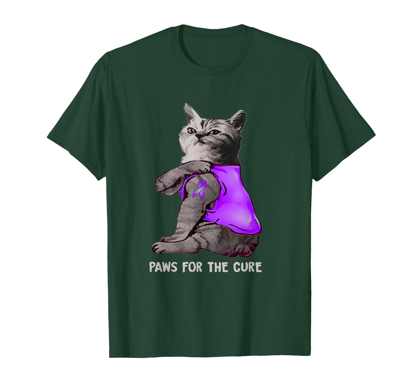 Alzheimer awareness tshirt, Alzheimer cat tshirt, Alzheimer Men Women Kids T-Shirt