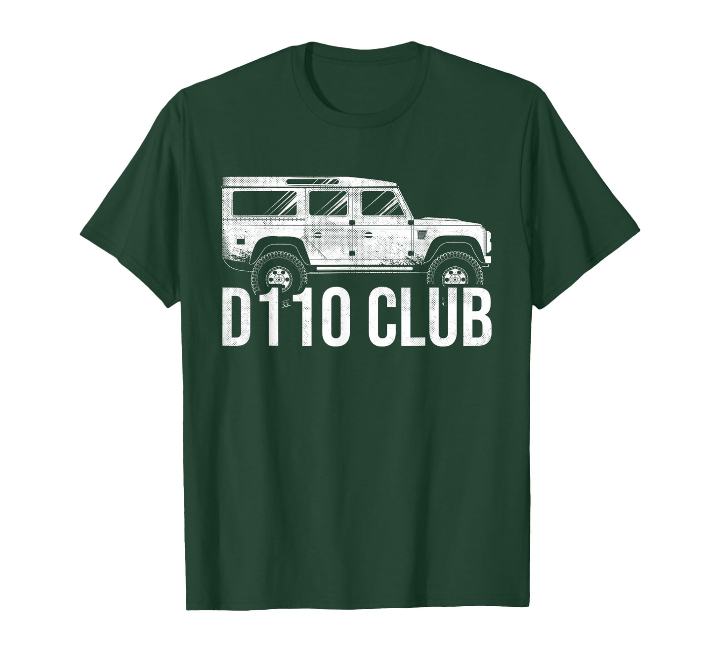 Defender D110 off-road vehicle 4x4 terrain mud nature gift T-Shirt
