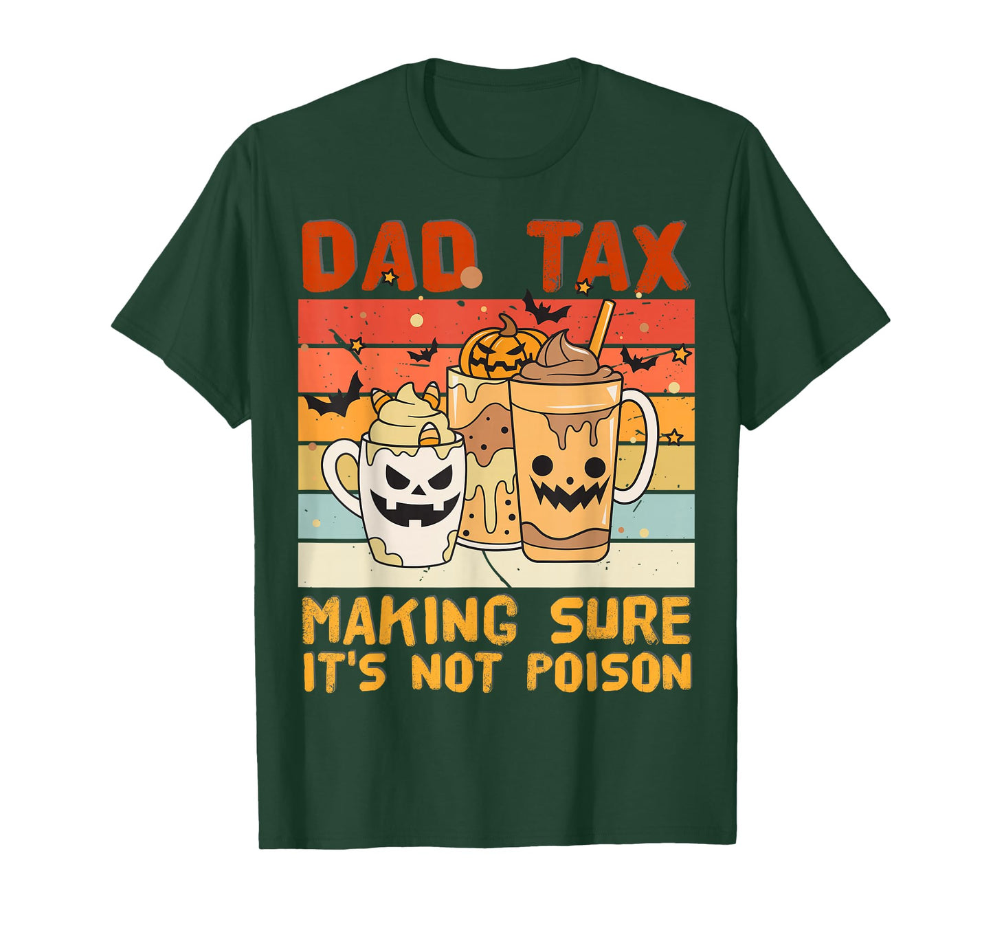 Funny Daddy Boo Halloween Family Matching Costume Ghost Dad T-Shirt