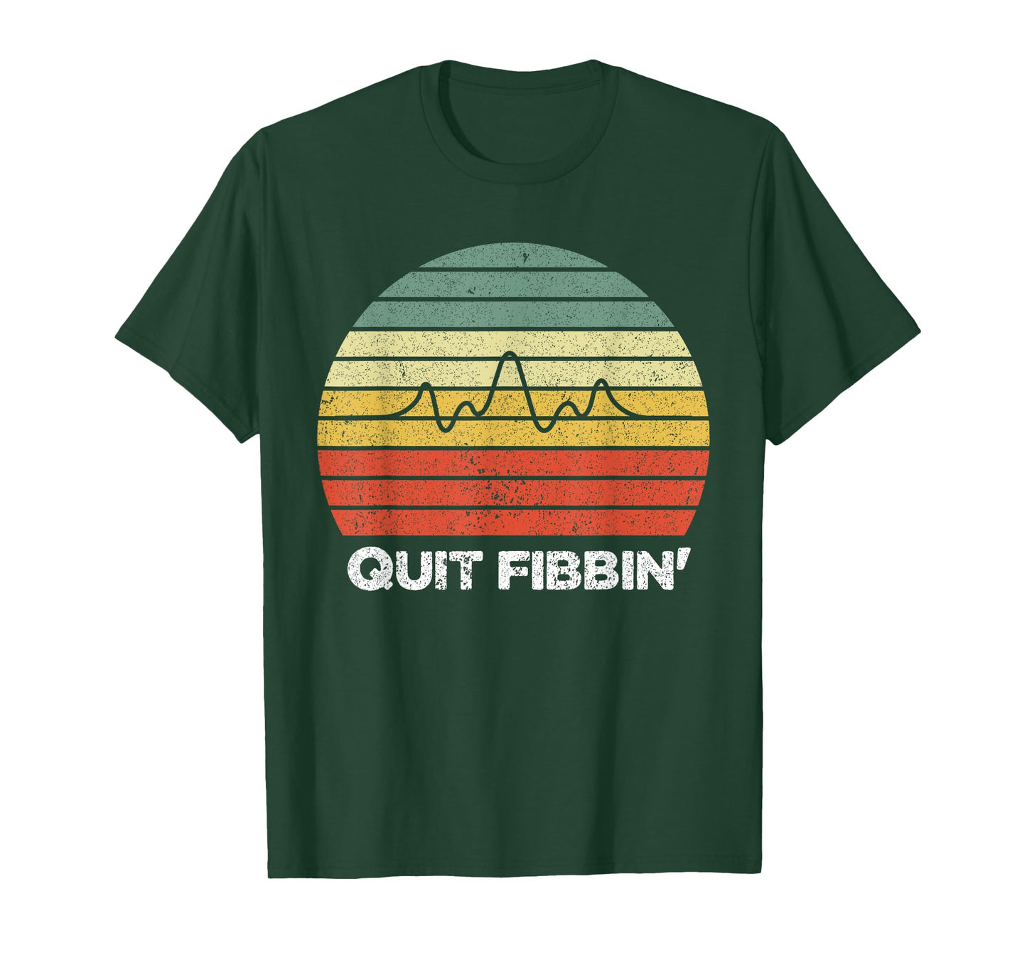 Quit Fibbin shirt vintage Atrial Fibrillation Funny medical T-Shirt