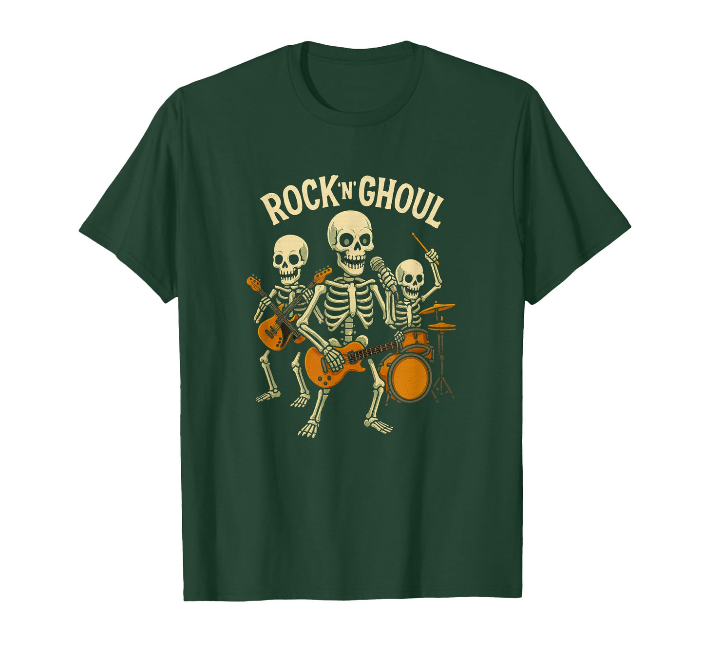 Skeleton Band Halloween T-Shirt