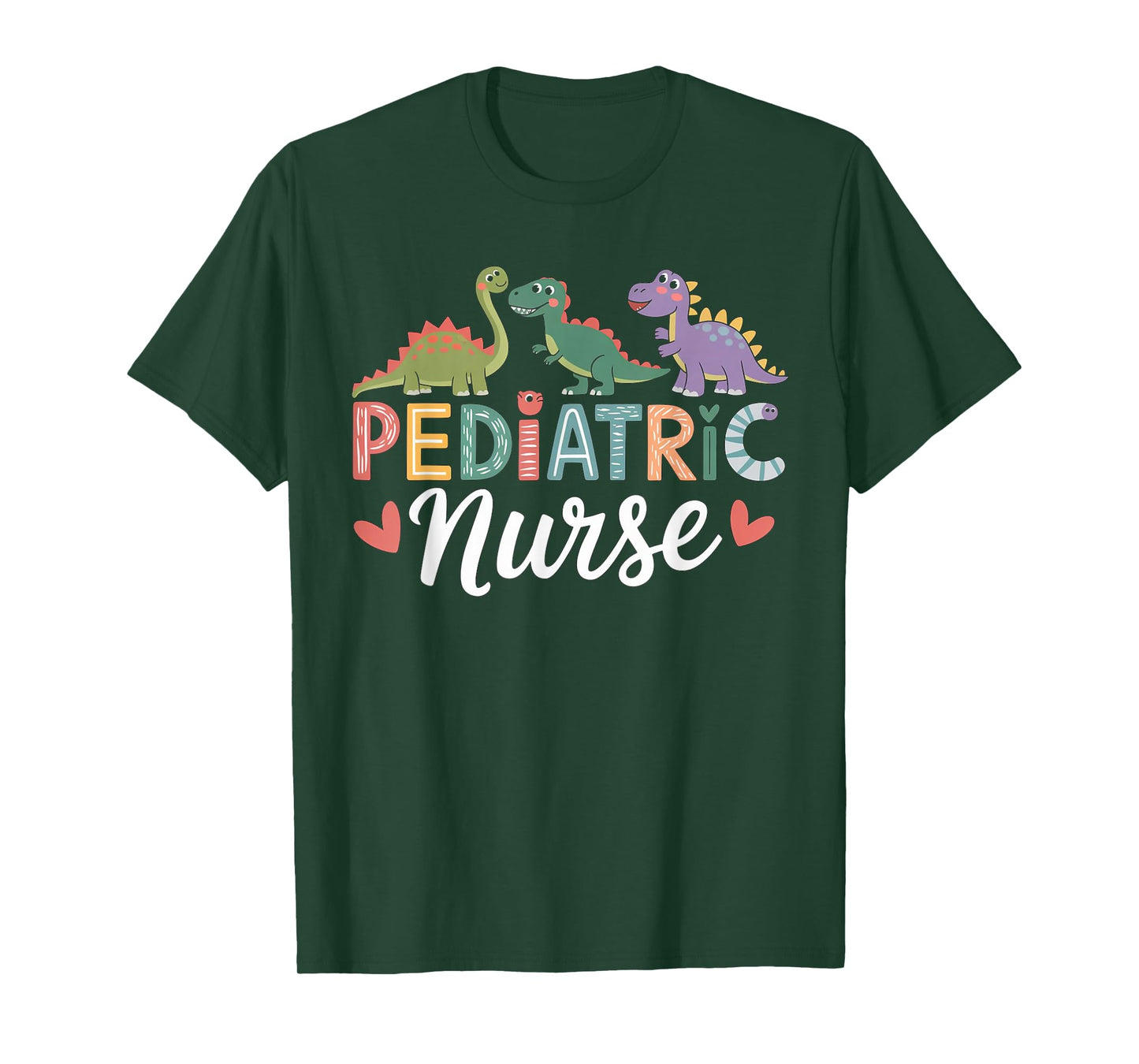 Cute Pediatric Registered Nurse Childhood Cancer PICU Peds T-Shirt