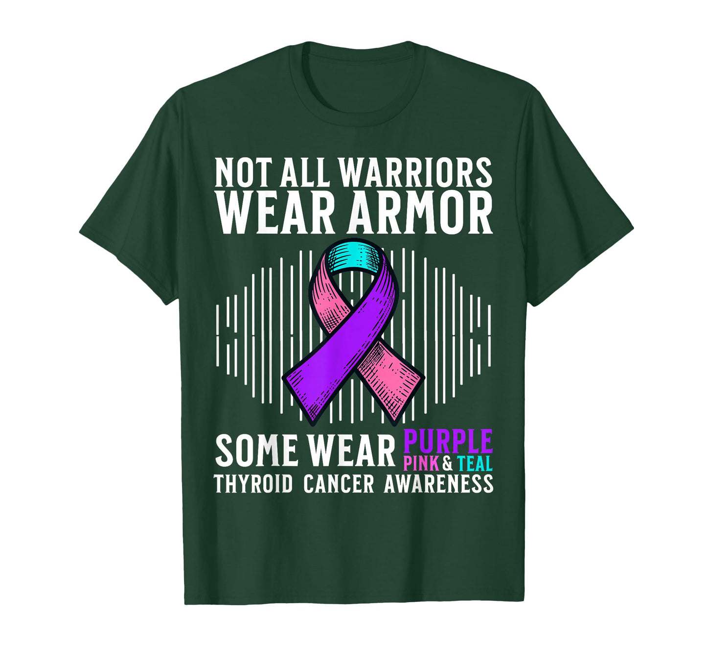 Support Thyroid Cancer Awareness Tee, Thyroid Cancer Gifts T-Shirt
