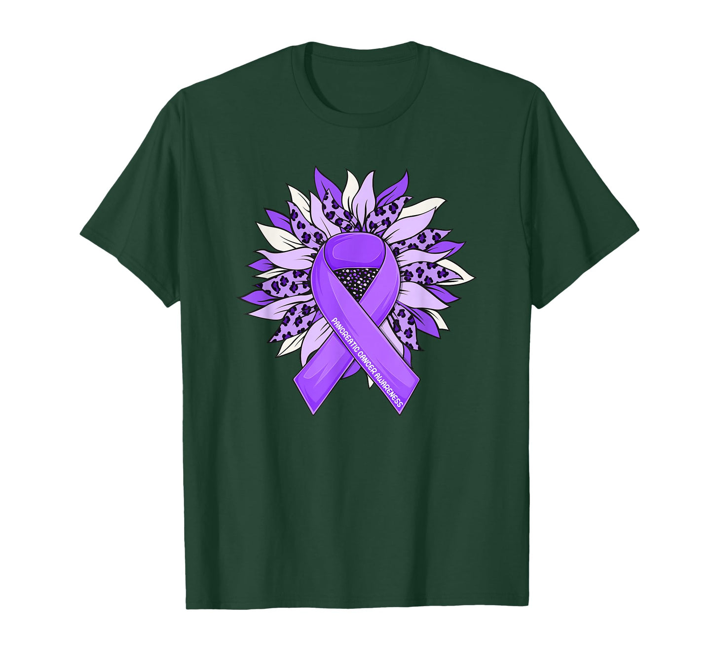 Pancreatic Cancer Sunflower Pancreatic Cancer Awareness T-Shirt