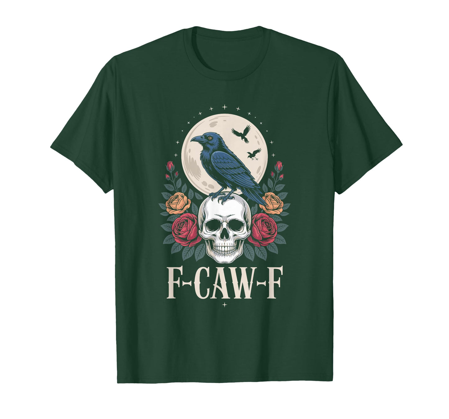 F-CAW-F Black Crow FCAWF Meme T-Shirt