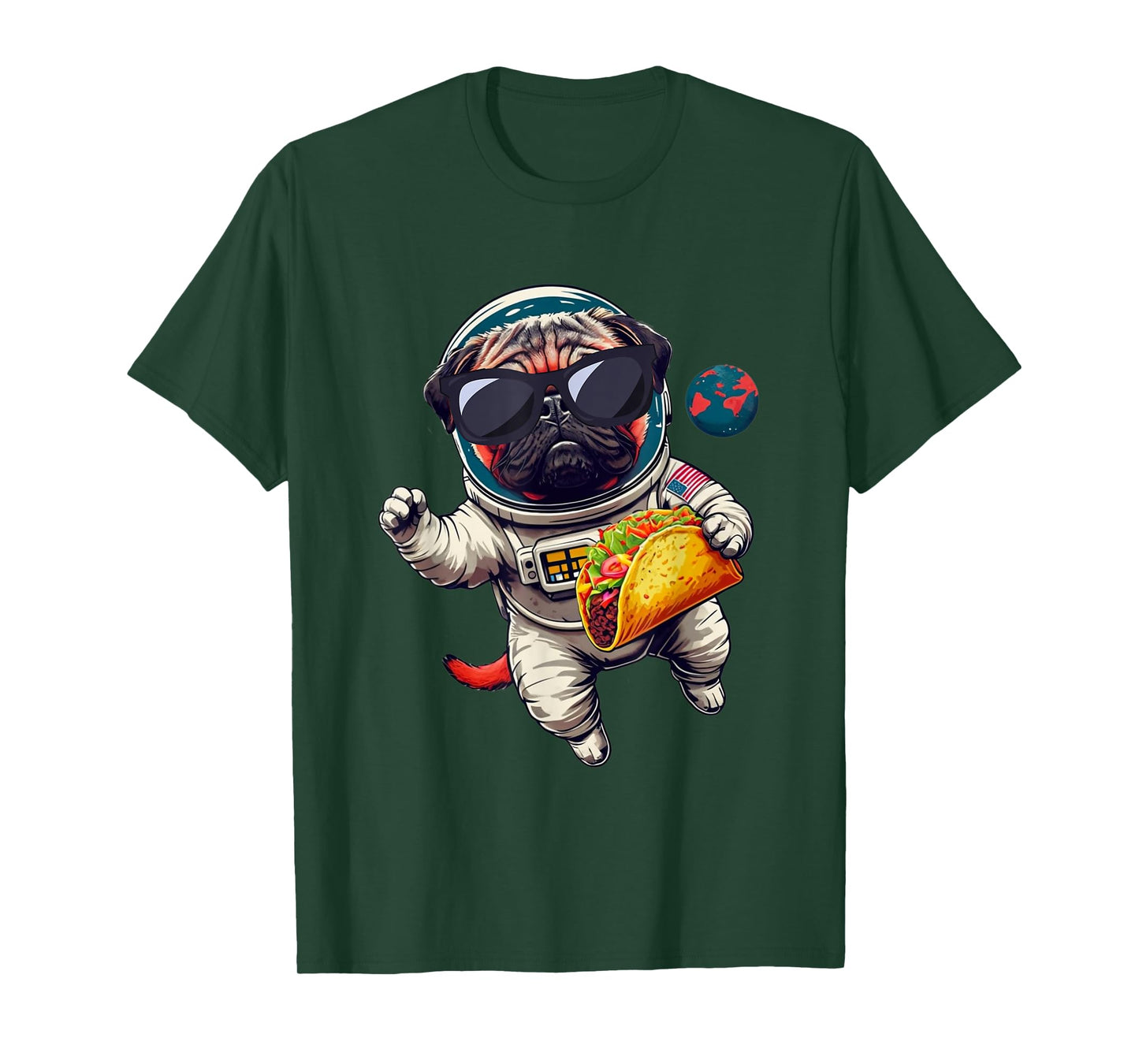 Funny Pug Art For Men Women Kids Animals Dog Lover T-Shirt
