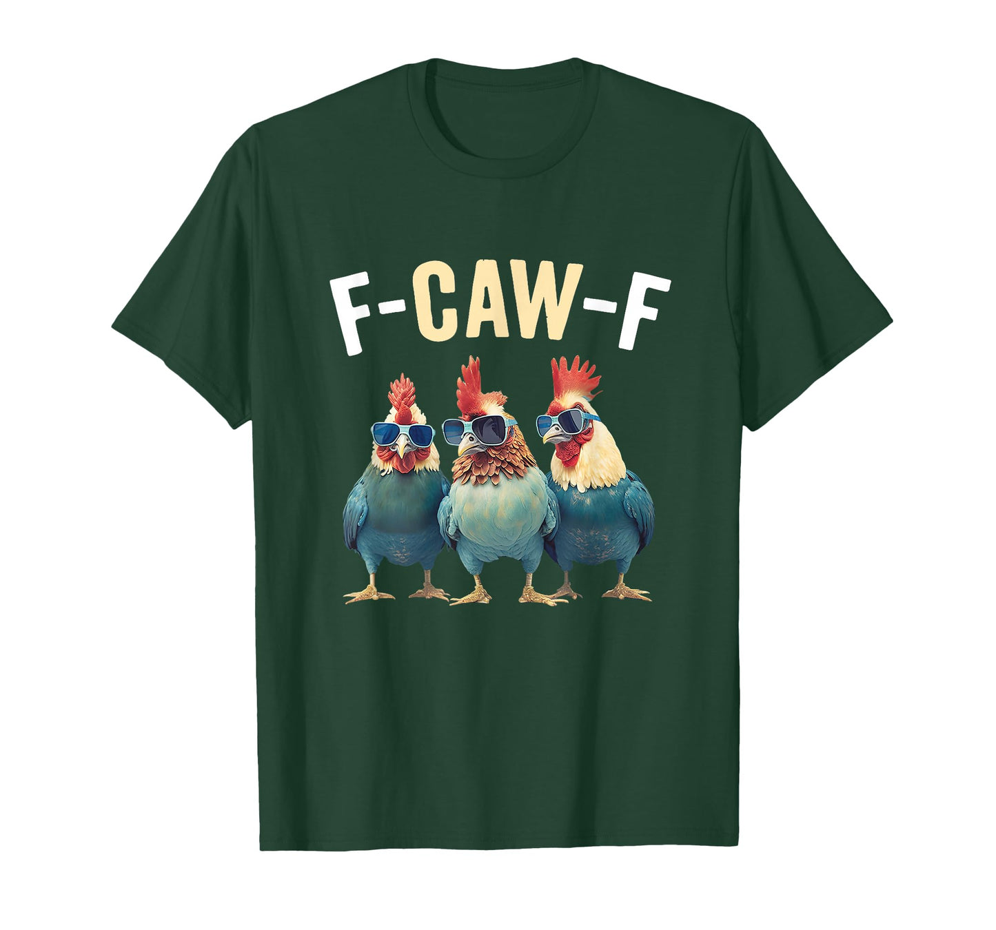 F-Caw-F Quote Rooster Meme T-Shirt
