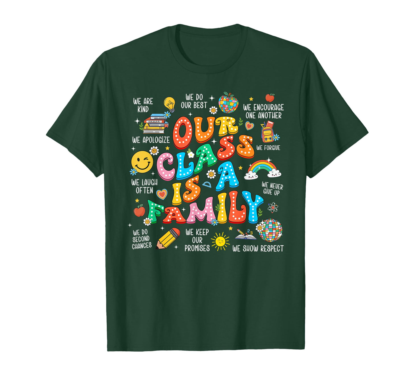 Our Class Is A Family, Teacher Appreciation, Back To School Men Women Kids T-Shirt