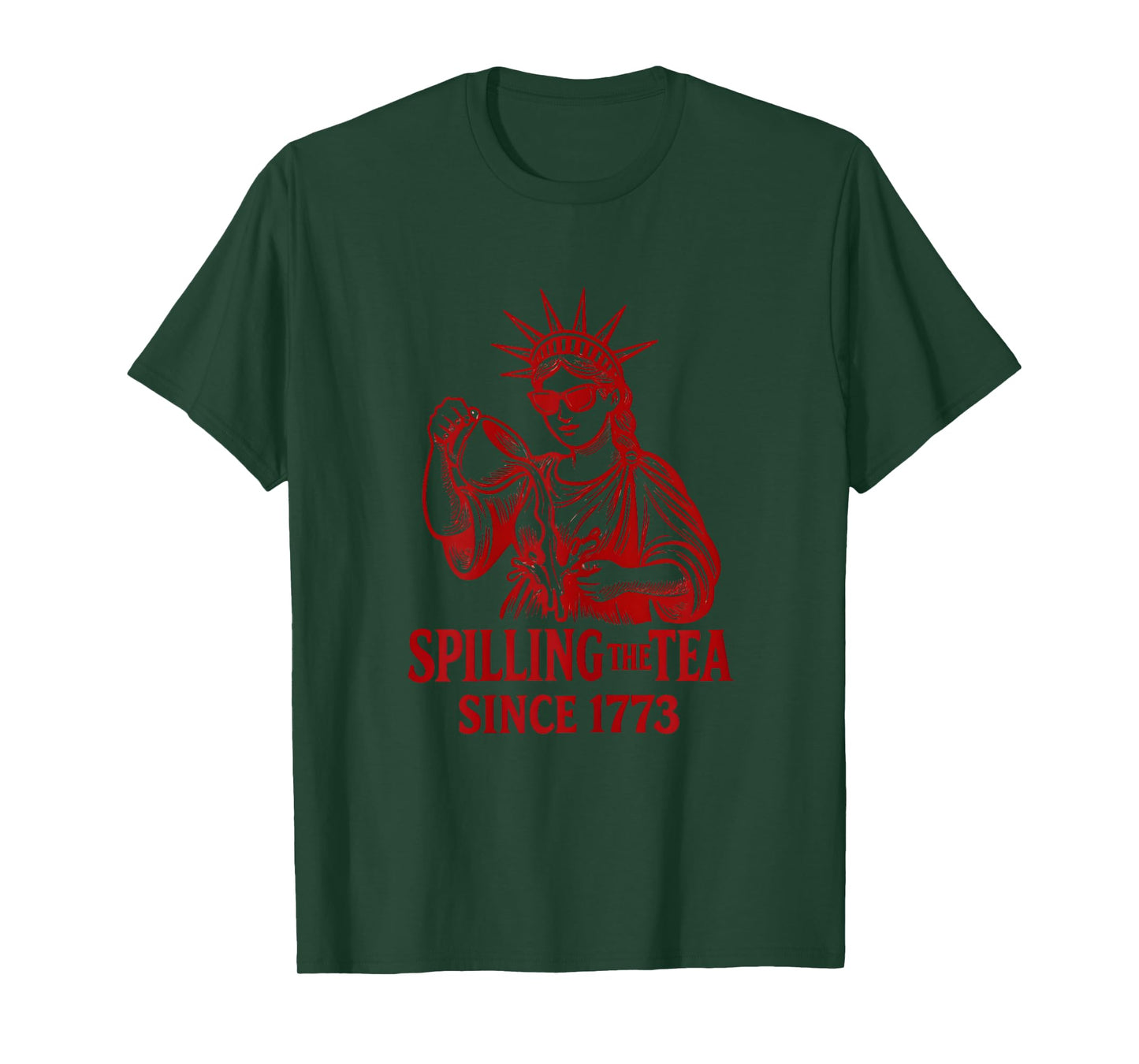 July 4th vintage Spilling the Tea Since 1773 T-Shirt