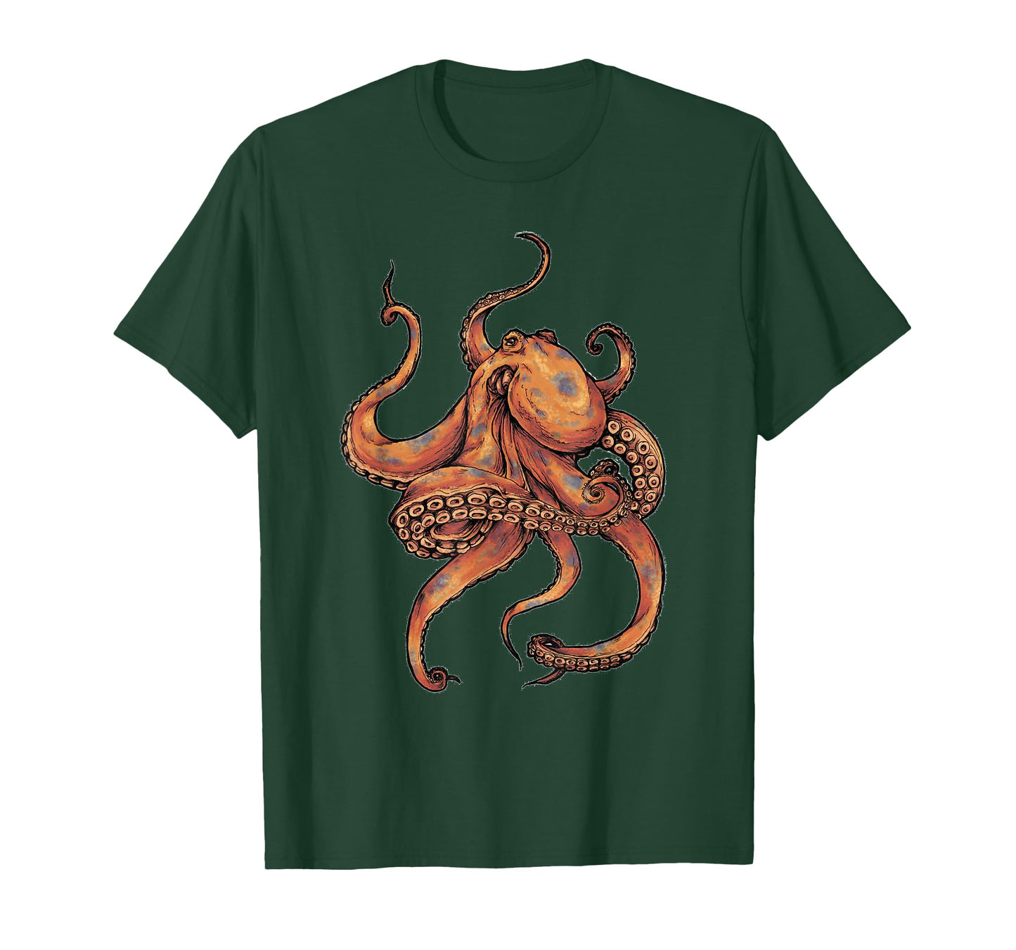 Octopus T Shirt Tshirt for men women boys girls kids T-Shirt