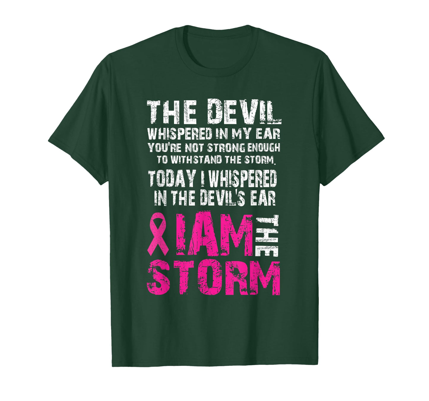 I am the storm Breast cancer awareness T-Shirt