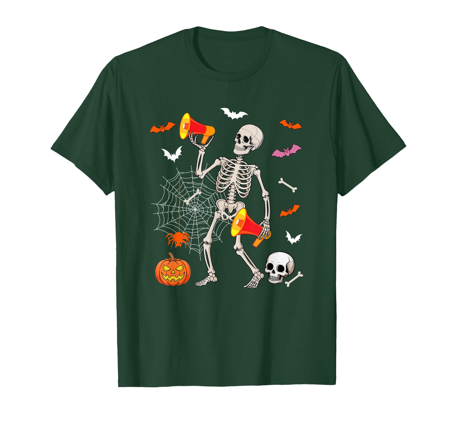 Social Worker Job Horror Skeleton Halloween Costume Team T-Shirt