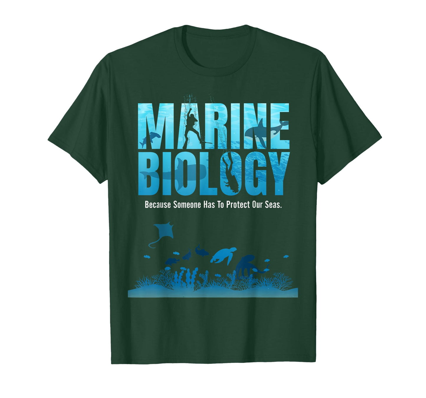 Marine Biology Shirt For Marine Biologists Ecologists Gift T-Shirt