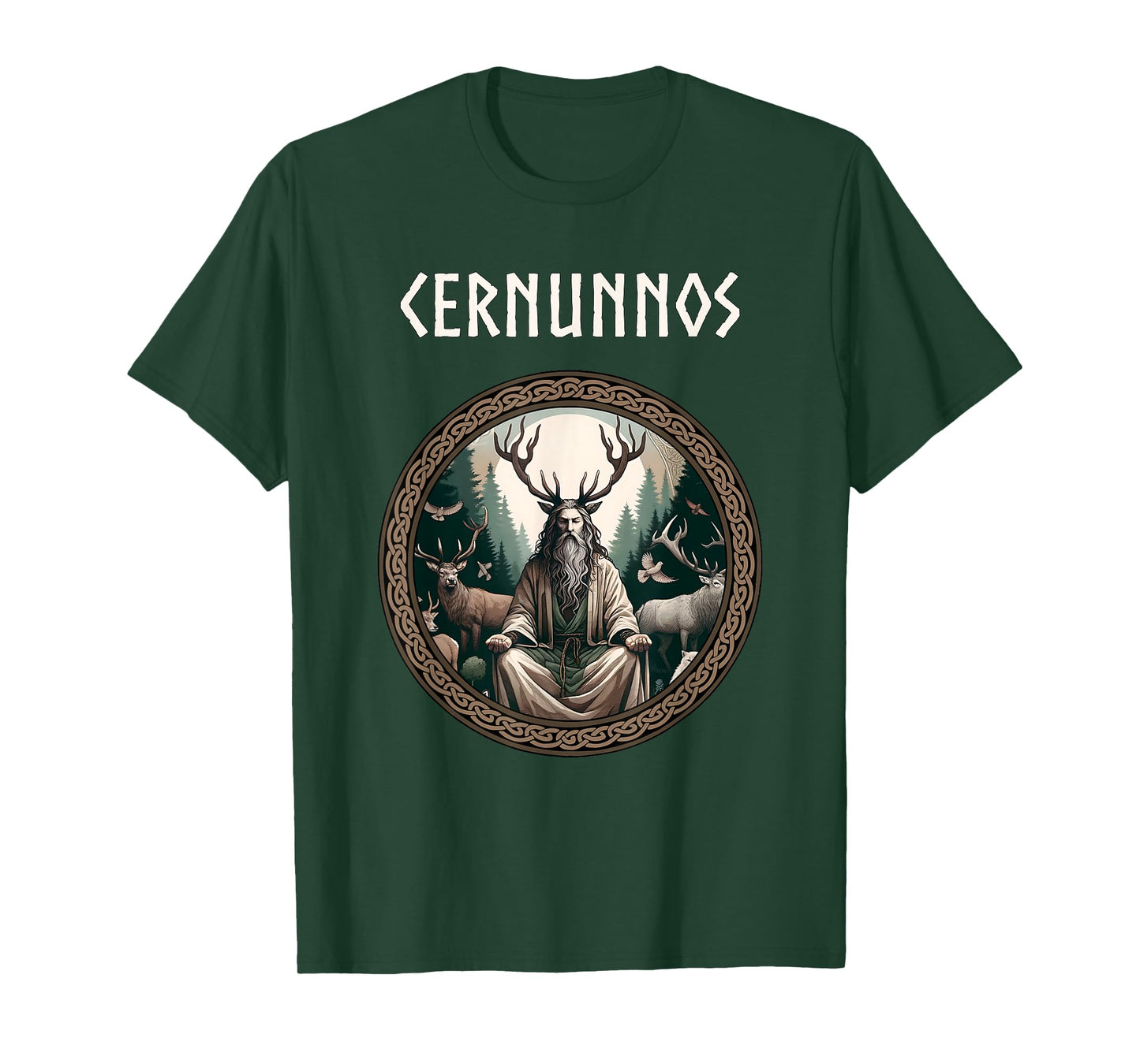 Cernunnos Celtic God of the Wilds Celtic Mythology T-Shirt