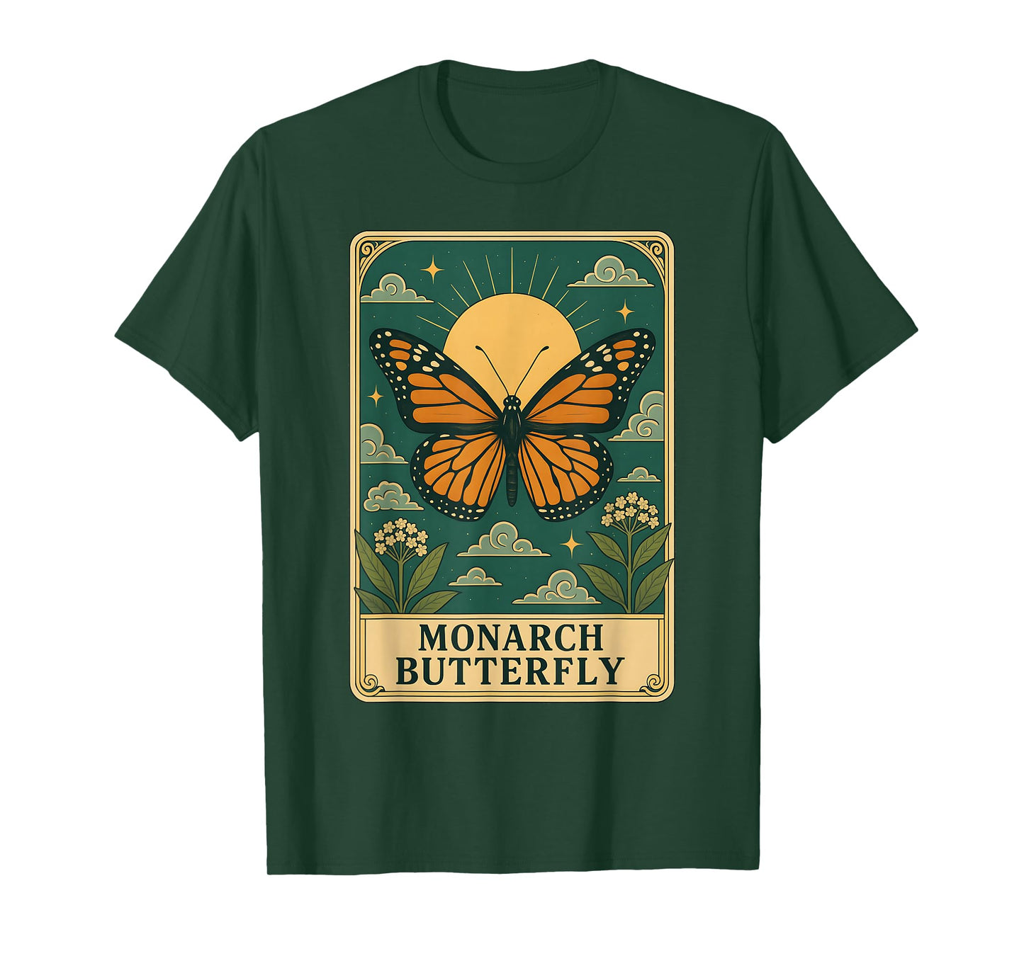 Monarch Butterfly Tarot Card T-Shirt