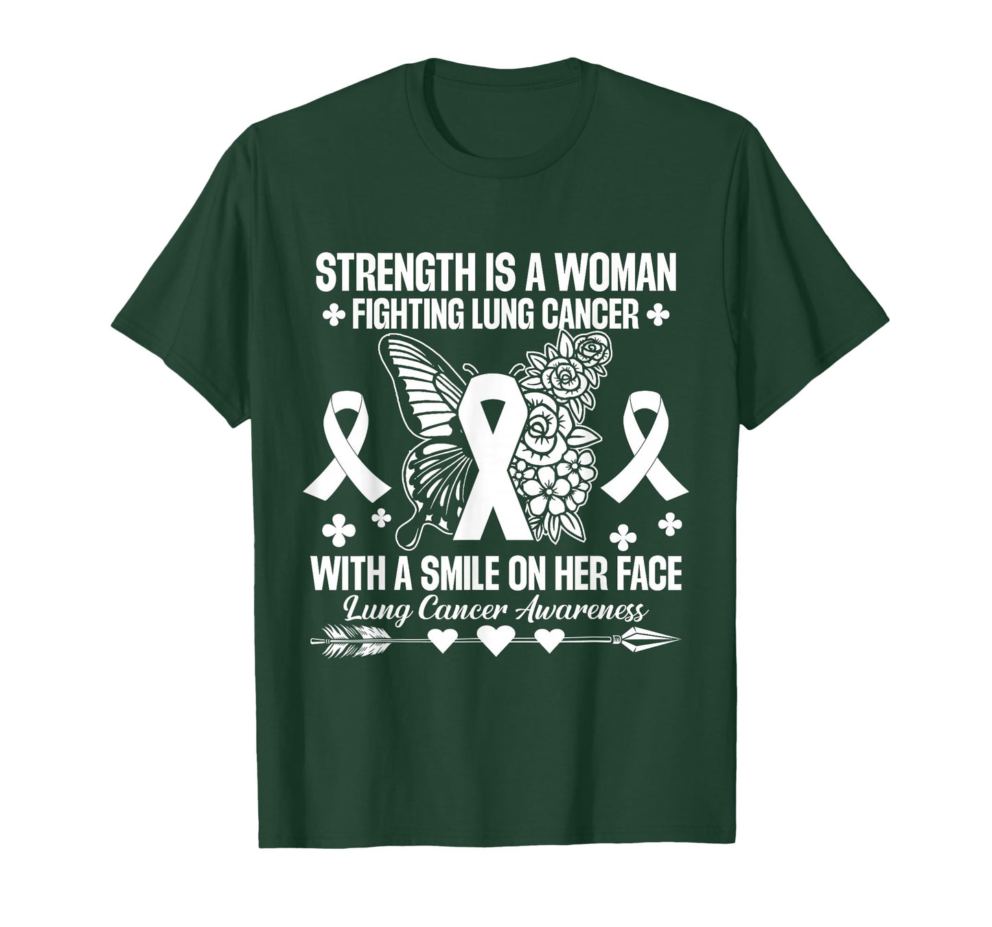Lung Cancer Awareness Women T-Shirt