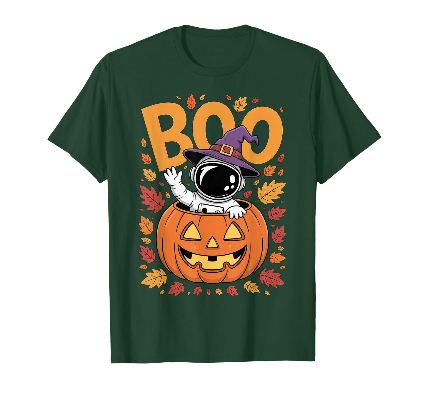 Astronaut Costume on Pumpkin Halloween Astronaut T-Shirt